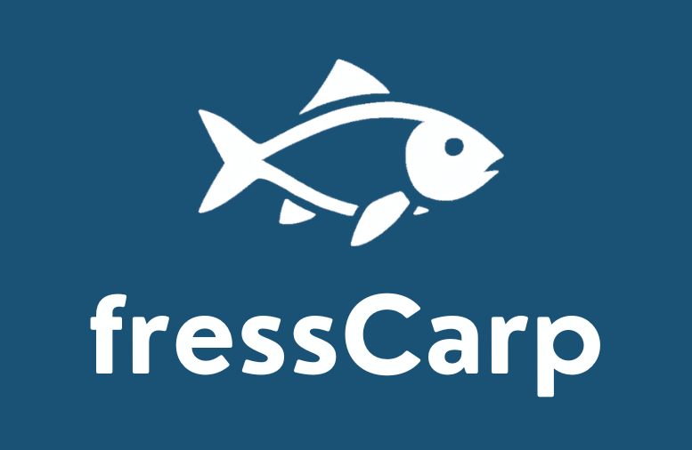 fressCARP & fressCORN Fischfutter -Korner ReadyMix - Nahrung von Natur-Logo
